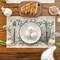Set of 4 Easter Eucalyptus Egg Placemats: Spring Chic for Your Table